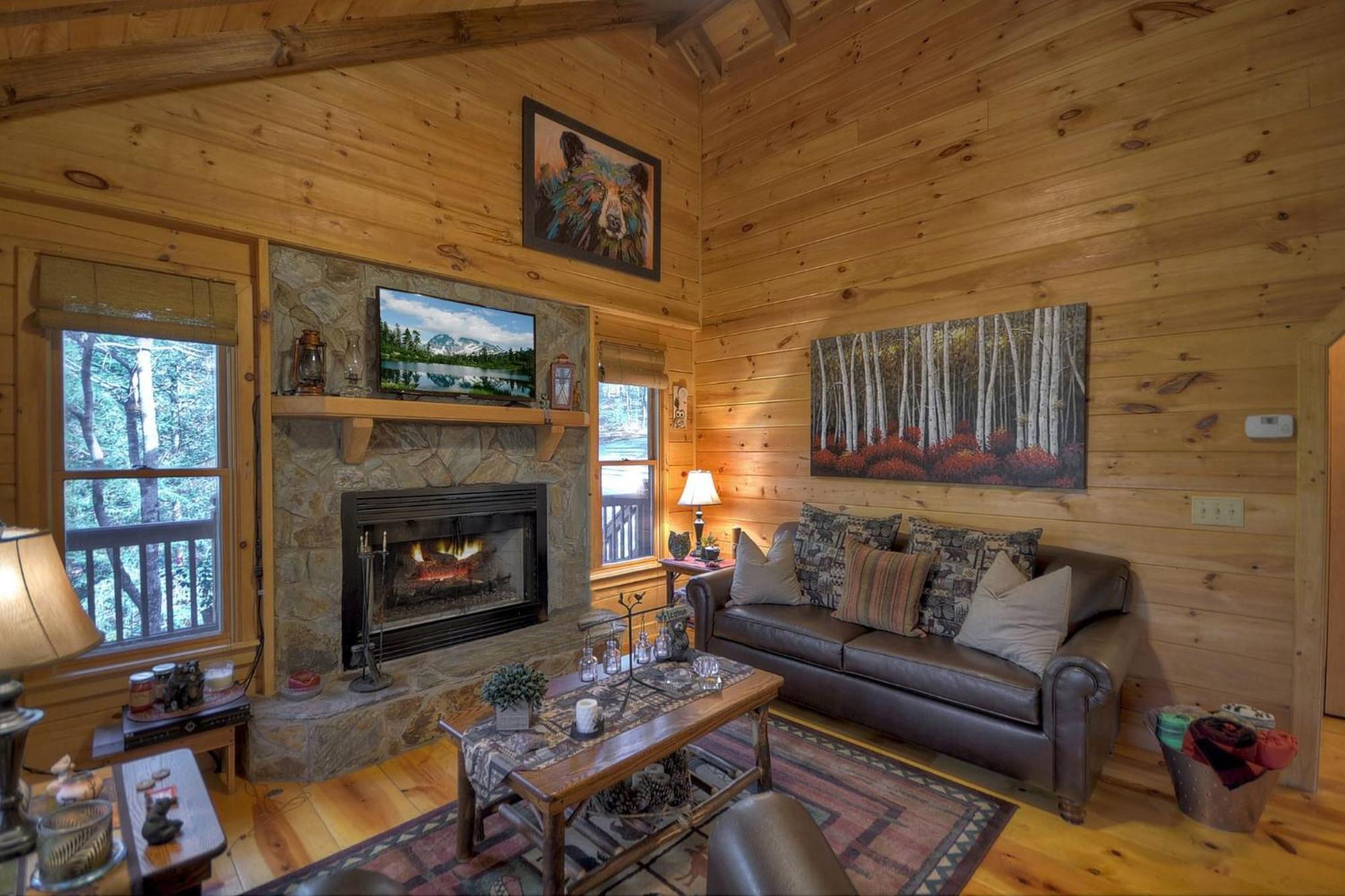Knotty Pines Pet-Friendly Gas Fireplace Plus A Firepit Cherry Log Kültér fotó